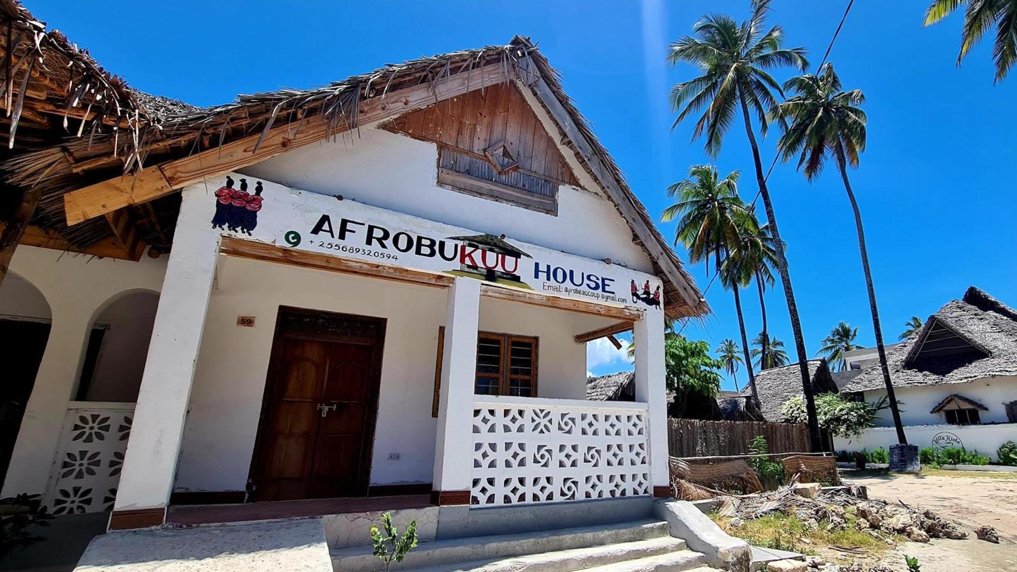 Afrobukuu House Hotel Paje Kültér fotó